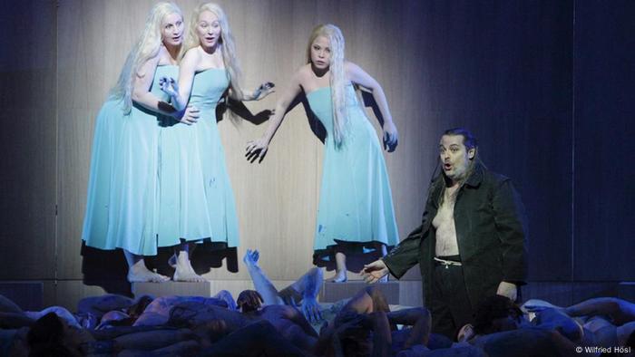 Eine Szene aus Rheingold an der Bayerischen Staatsoper (Foto: Wilfried Hösl)