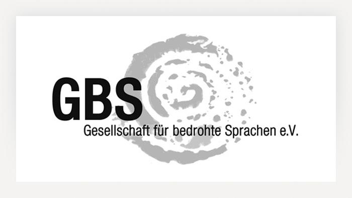 GMF12 Logo Gesellschaft für bedrohte Sprachen (GBS) Bildrechte: Verwertungsrechte im Rahmen des Global Media Forums 2012.