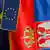 Die Flaggen Serbiens und der EU (Foto: Reuters)