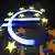 Am Euro-Symbol der Europäischen Zentralbank (EZB) vor dem Eurotower leuchten am Donnerstag (25.03.2010) in Frankfurt am Main nur neun der zwölf Sterne. Mit einem Rettungsplan für das hoch verschuldete Griechenland haben die Euro-Länder beim Gipfel in Brüssel eine tiefe Spaltung überwunden. Dabei einigte man sich auf harte Bedingungen für mögliche Milliarden-Kredite. Diese sollen notfalls von den Euro-Ländern sowie vom Internationalen Währungsfonds (IWF) kommen. Diplomaten zufolge ist von einem Umfang von 20 bis 23 Milliarden Euro die Rede. Die 16 Länder mit dem Euro erwarten nun, dass sich die Finanzmärkte beruhigen. Foto: Marc Müller dpa (zu dpa 0041) +++(c) dpa - Bildfunk+++
