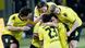 Dortmunder Spieler feiern ihr erstes Tor gegen Mainz (Foto: dapd) Dortmunder Spieler feiern ihr erstes Tor gegen Mainz (Foto: dapd)