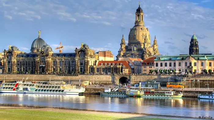Beliebteste Sehenswürdigkeiten Deutschlands Dresden Frauenkirche Elbufer Altstadt
