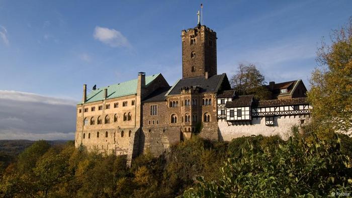 Beliebteste Sehenswürdigkeiten Deutschlands Wartburg 