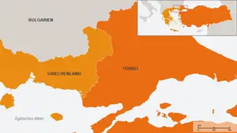 La frontière gréco-turque est la porte d'entrée dans l'UE pour de nombreux migrants illégaux