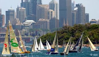 Reiche Städte Sydney Metropole Australien Segelregatta