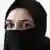 Verschleierte Frau in Saudi Arabien