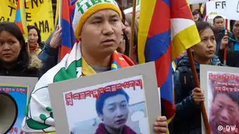 Tibet Protest in München