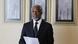 U.N.-Arab League envoy Kofi Annan reads a statement after his meeting with Syria's President Bashar al-Assad in Damascus March 11, 2012. Annan said he was optimistic after a second round of talks with Assad on Sunday, but acknowledged it would be difficult to reach a deal to halt the bloodshed. REUTERS/Khaled al-Hariri (SYRIA - Tags: CIVIL UNREST POLITICS) // Eingestellt von wa U.N.-Arab League envoy Kofi Annan reads a statement after his meeting with Syria's President Bashar al-Assad in Damascus March 11, 2012. Annan said he was optimistic after a second round of talks with Assad on Sunday, but acknowledged it would be difficult to reach a deal to halt the bloodshed. REUTERS/Khaled al-Hariri (SYRIA - Tags: CIVIL UNREST POLITICS) // Eingestellt von wa