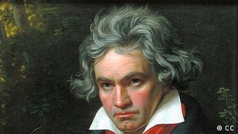 Beethovens Kopf, Ölgemälde