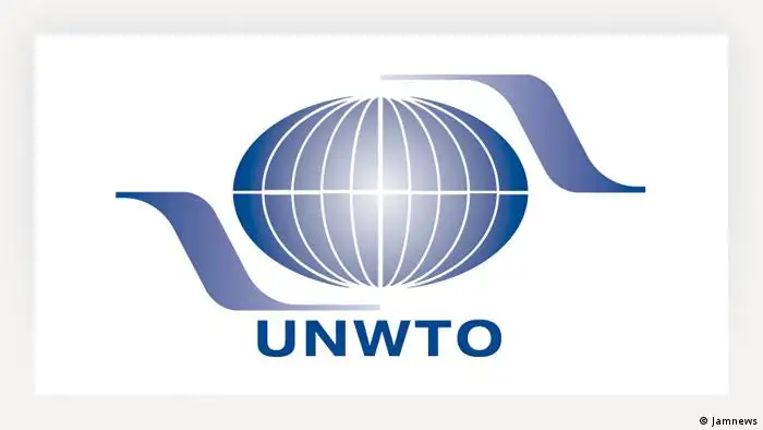 Verwertungsrechte im Rahmen des Global Media Forums. Logo The World Tourism Organization
