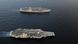 The handout of the US Navy shows the Nimitz-class aircraft carriers USS Abraham Lincoln (CVN 72, front) and USS John C. Stennis (CV 74) join for a turnover of responsibility in the Arabian Sea, 19 January 2012. Both ships are deployed to the U.S. 5th Fleet area of responsibility. Photo Eric S. Powell / US Navy photo / Editotial use only +++(c) dpa - Bildfunk+++ The handout of the US Navy shows the Nimitz-class aircraft carriers USS Abraham Lincoln (CVN 72, front) and USS John C. Stennis (CV 74) join for a turnover of responsibility in the Arabian Sea, 19 January 2012. Both ships are deployed to the U.S. 5th Fleet area of responsibility. Photo Eric S. Powell / US Navy photo / Editotial use only +++(c) dpa - Bildfunk+++