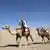 Seidenstraße China Kamele Reise Dunhuang Wüste