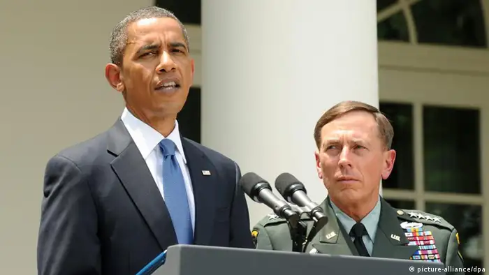 Barack Obama verkündet Petraeus als Nachfolger