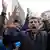 epa02578185 Algerian protesters chant slogans during a demonstration on 12 February 2011 in Algiers,Algeria. The protesters demand the departure of Algerian President Abdelaziz Bouteflika . EPA/MOHAMED MESSARA +++(c) dpa - Bildfunk+++