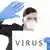 Virus-Schild (Foto: drubig-photo)..