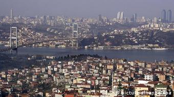 Turkey Istanbul Panorama Bosporus