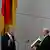 Newly elected German President Joachim Gauck makes a speech after his swearing-in ceremony at the Bundestag, German lower house of parliament, at the Reichstag in Berlin March 23, 2012. REUTERS/Thomas Peter (GERMANY - Tags: POLITICS)