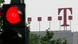 Red light in front of Deutsche Telekom office Red light in front of Deutsche Telekom office