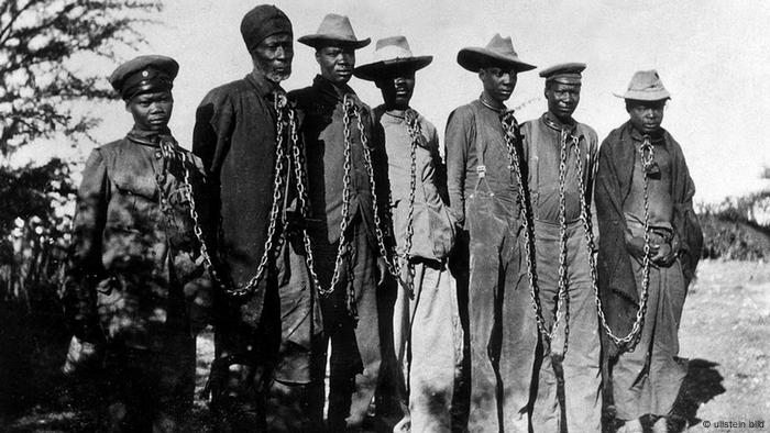 Namibia Geschichte Deutsch-Südwestafrika Gefangene Hereros