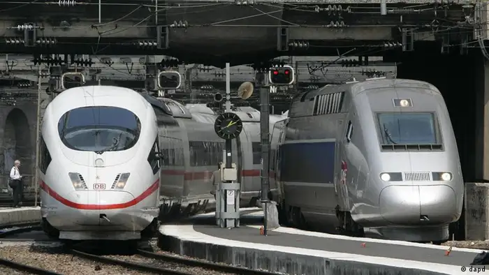 Paris TGV und ICE