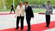 Merkel and Sarkozy on the red carpet in Berlin Merkel and Sarkozy on the red carpet in Berlin