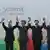 Die Staatschefs der BRICS-Staaten halten Hände in die Luft (Foto: Reuters)