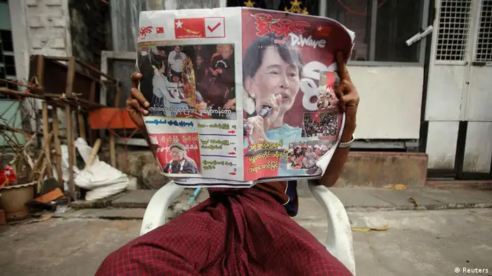 Nachwahlen in Birma 2012