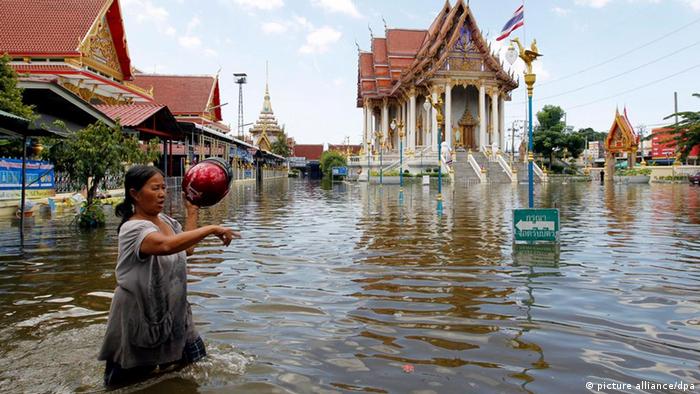 Überschwemmung in Thailand