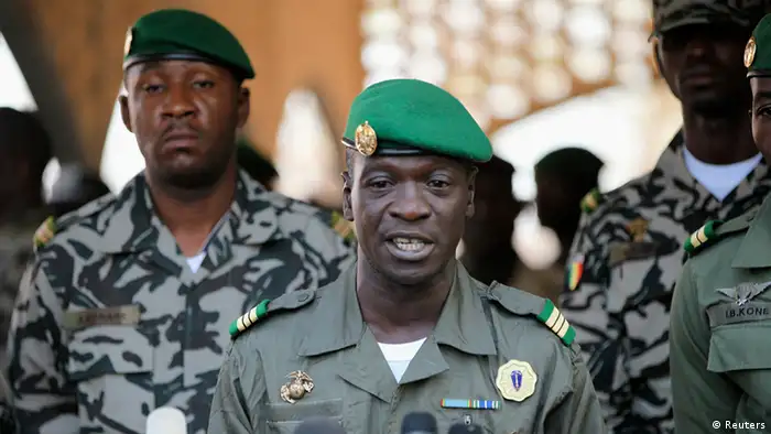 Le chef des putschistes, le capitaine Amadou Sanogo