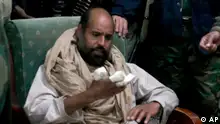 卡扎菲次子被囚禁5年多后获释