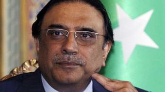 Pakistani President Asif Ali Zardari
