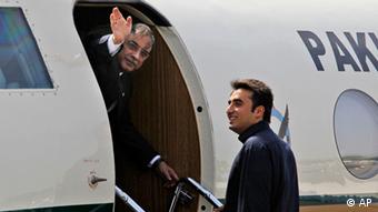 Präsident Pakistans Asif Ali Zardari zu Besuch in Indien