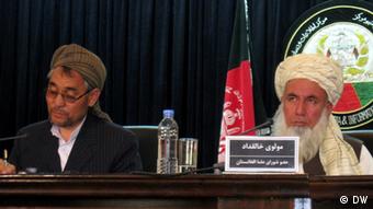 Mullah Khaliqdad und Mullah Abdul Hosain, Mitglieder des afghanischen Religionsrates (Foto: DW)
