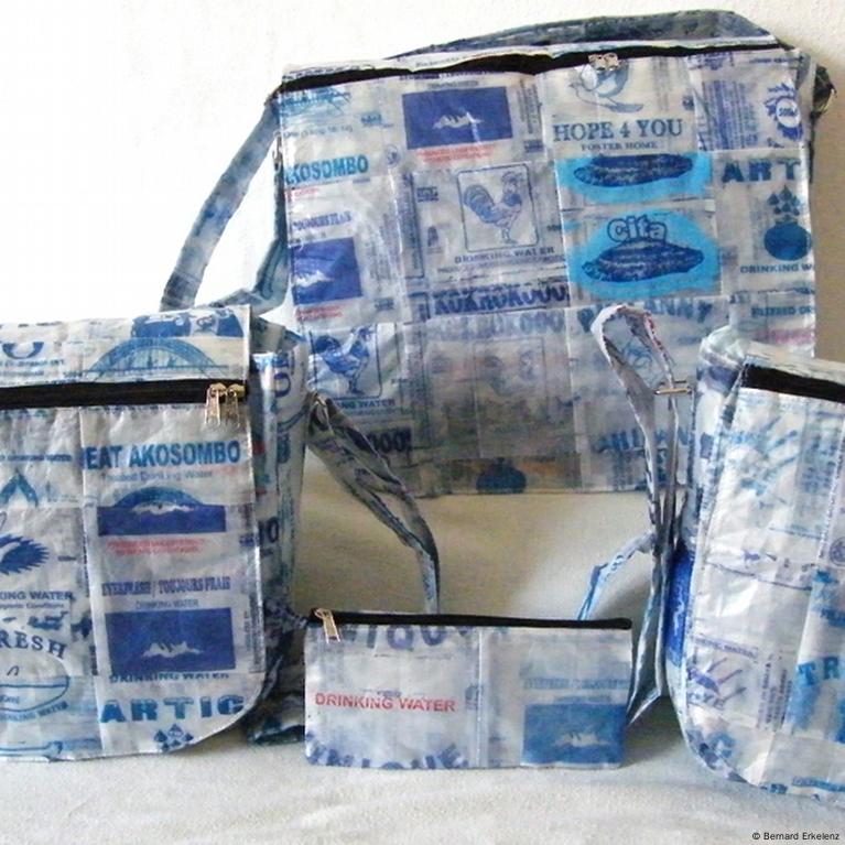 Throughout West Africa, drinking water is sold in these little plastic bags.  Locally, they're called Pure Water. : r/interestingasfuck