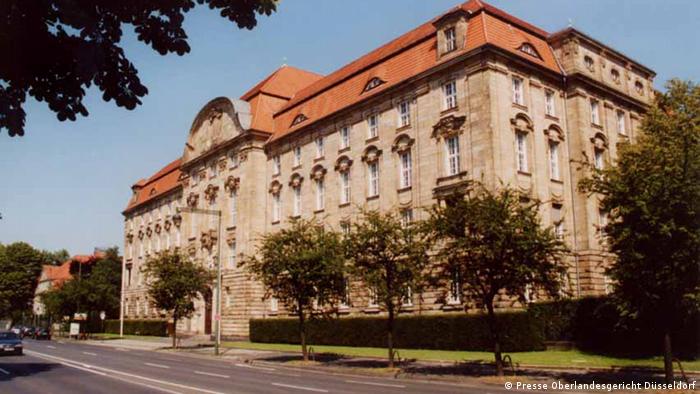 District court building in Düsseldorf