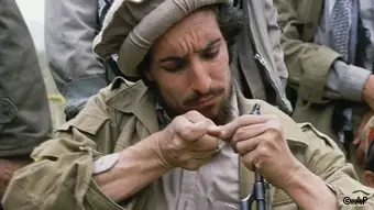 Ahmad Schah Massoud Mujaheddin-Kämpfer Afghanistans ARCHIV 1986