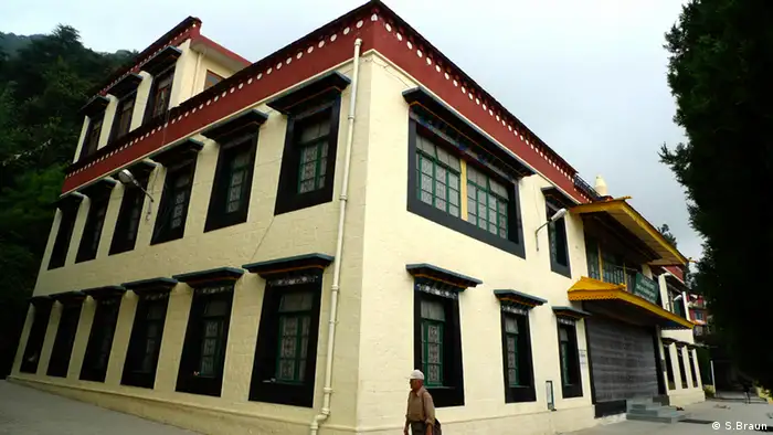 Chime Youngdung, Tibetan Government in Exile Bulding. Copyright: Stuart Braun 2012, Dharamsala, India