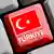 Türkei Fahne Tastaturtaste