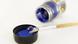 Blue paint and brush Blue paint and brush