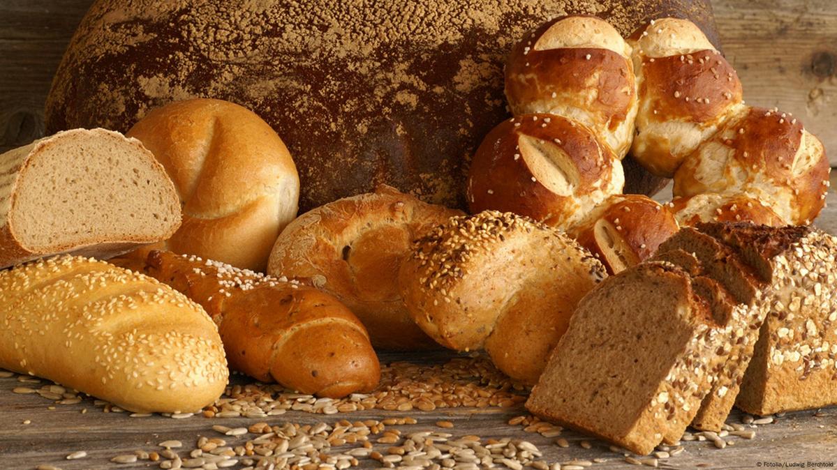 Diferentes tipos de pão