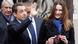 Nicolas Sarkozy y Carla Bruni-Sarkozy, a la salida del local de votación. Nicolas Sarkozy y Carla Bruni-Sarkozy, a la salida del local de votación.