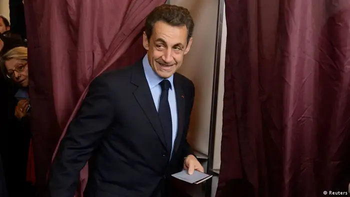 Präsidentschaftswahlen Frankreich 2012 Nicolas Sarkozy