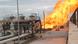 epa02564963 A view showing huge flames erupting from a blast at Egyptian gas pipeline supplying Israel and Jordan in Al-Arish, Egypt, 05 February 2011. An explosion occurred Saturday at an Egyptian pumping station in the Sinai Peninsula supplying natural gas to Israel and Jordan. Egyptian state television said the explosion was a 'terrorist operation' and blamed 'saboteurs' for the incident, saying they had taken advantage of the country's ongoing political unrest. EPA/STR epa02564963 A view showing huge flames erupting from a blast at Egyptian gas pipeline supplying Israel and Jordan in Al-Arish, Egypt, 05 February 2011. An explosion occurred Saturday at an Egyptian pumping station in the Sinai Peninsula supplying natural gas to Israel and Jordan. Egyptian state television said the explosion was a 'terrorist operation' and blamed 'saboteurs' for the incident, saying they had taken advantage of the country's ongoing political unrest. EPA/STR