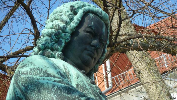 Statue de Bach à Eisenach |