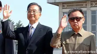Wen Jiabao Kim Kim Jong-il Beziehungen China Nordkorea 2009