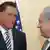 Der amerikanische Präsidentschaftskanditat Mitt Romney trifft Benjamin Netanjahu (Foto: dpa)