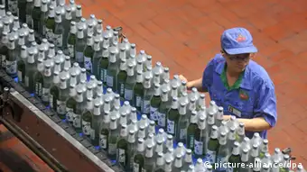 China Stadt Quingdao Bierproduktion Tsingtao