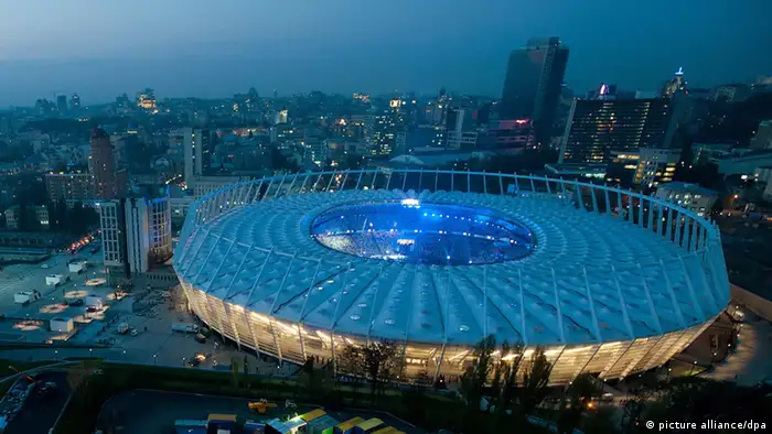 欧洲杯主赛场—乌克兰基辅奥林匹克体育场
