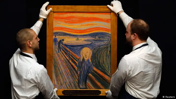 Bildergalerie Kunstwerke Edvard Munch Der Schrei