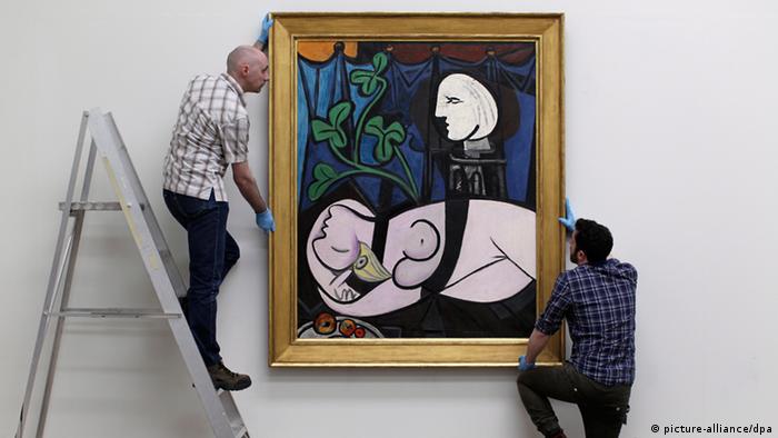Bildergalerie Kunstwerke Nackte, Grüne Blätter und Büste von Pablo Picasso 